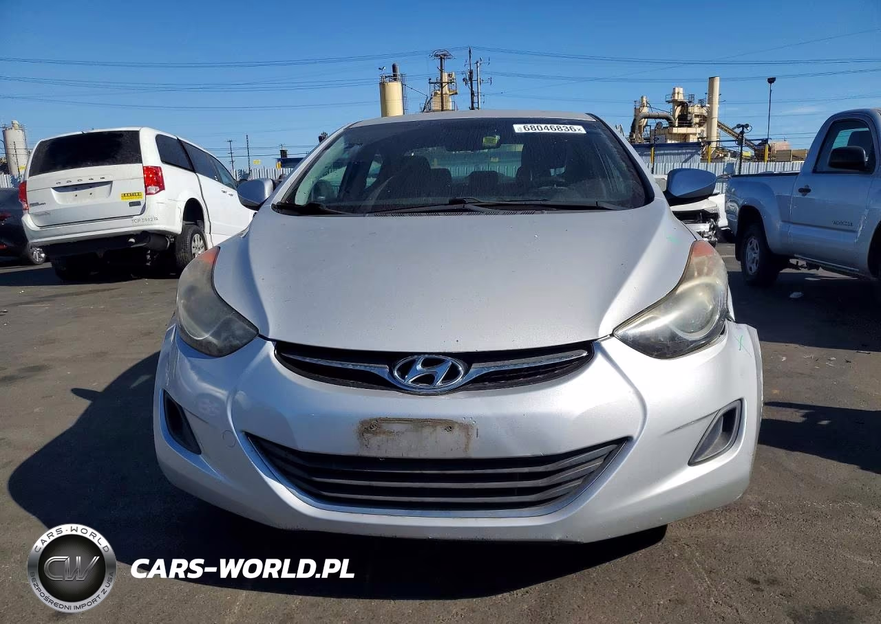2013 Hyundai Elantra Gls VIN:KMHDH4AE0DU822058 - 5