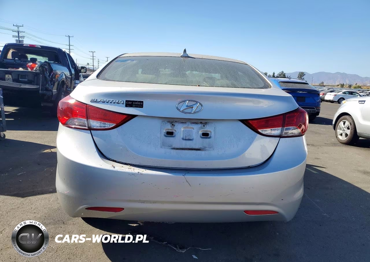 2013 Hyundai Elantra Gls VIN:KMHDH4AE0DU822058 - 6