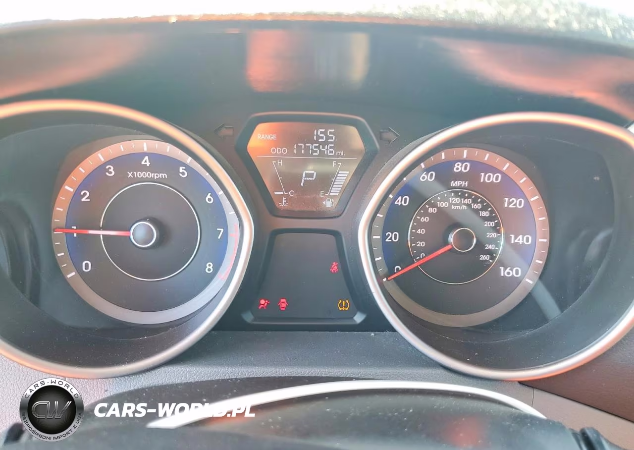 2013 Hyundai Elantra Gls VIN:KMHDH4AE0DU822058 - 9