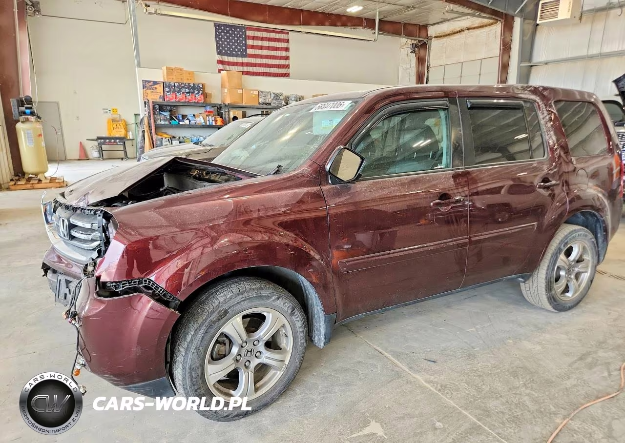 2013 Honda Pilot Exl VIN:5FNYF4H65DB006224 - 1