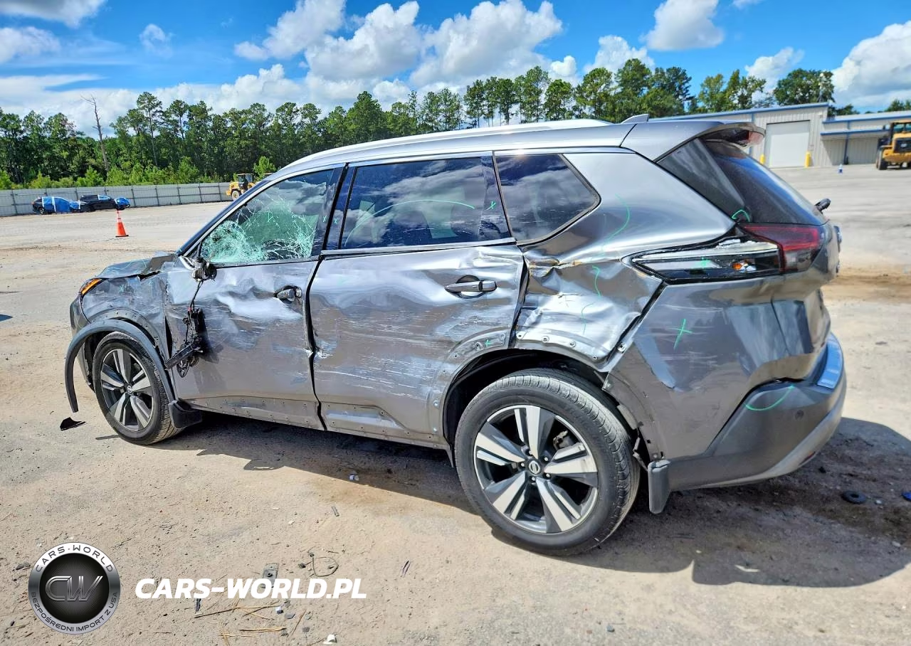 2021 Nissan Rogue Sl VIN:5N1AT3CA7MC691125 - 2