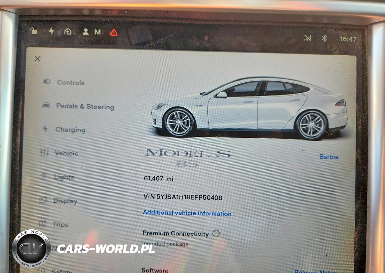 2014 Tesla Model S VIN:5YJSA1H18EFP50408 - 9