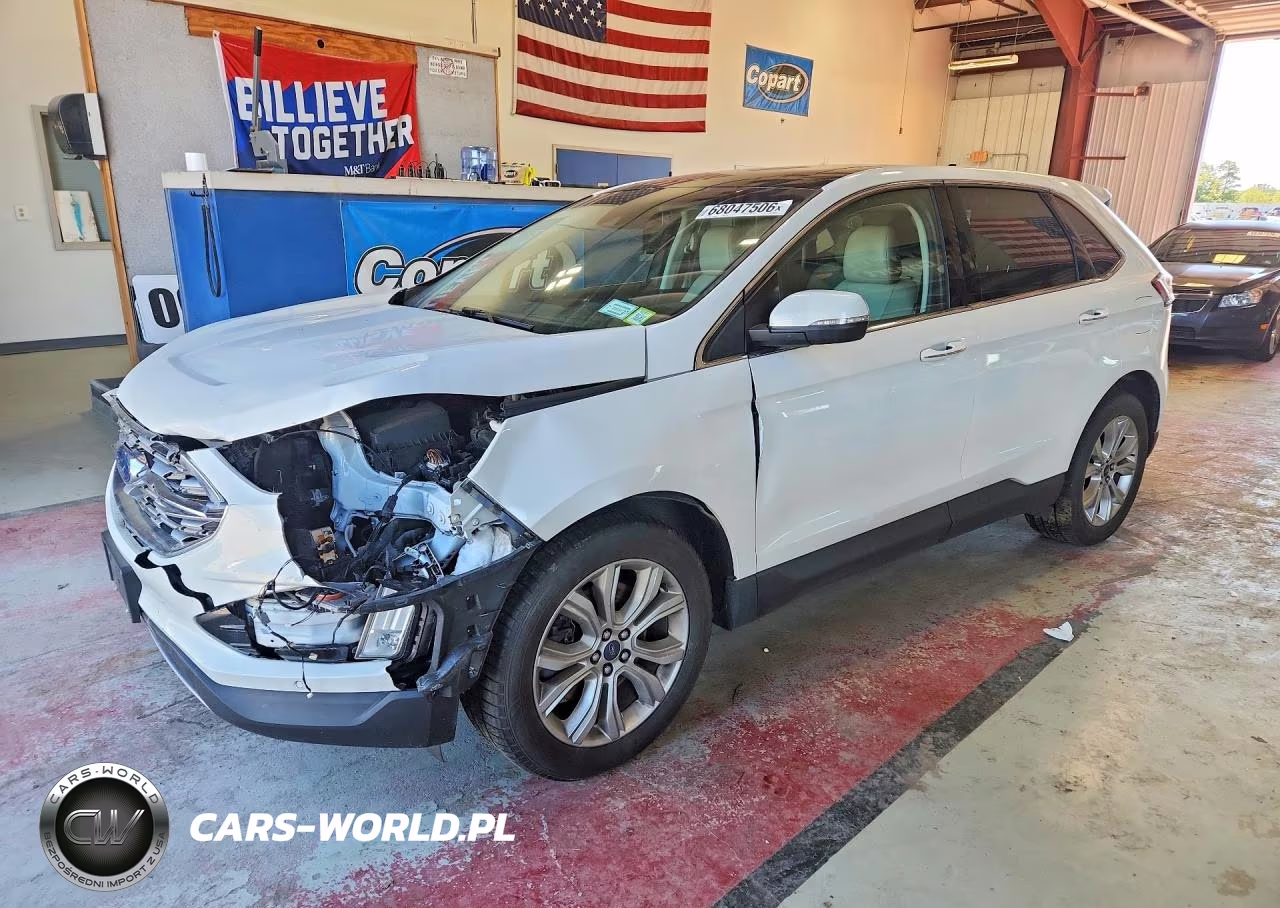 2020 Ford Edge Titanium VIN:2FMPK4K98LBA53409 - 1