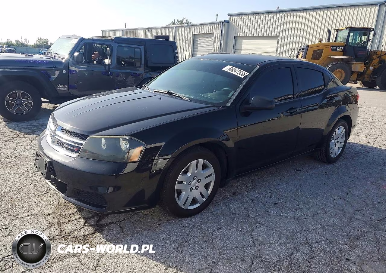 2014 Dodge Avenger Se VIN:1C3CDZAB5EN223722 - 1