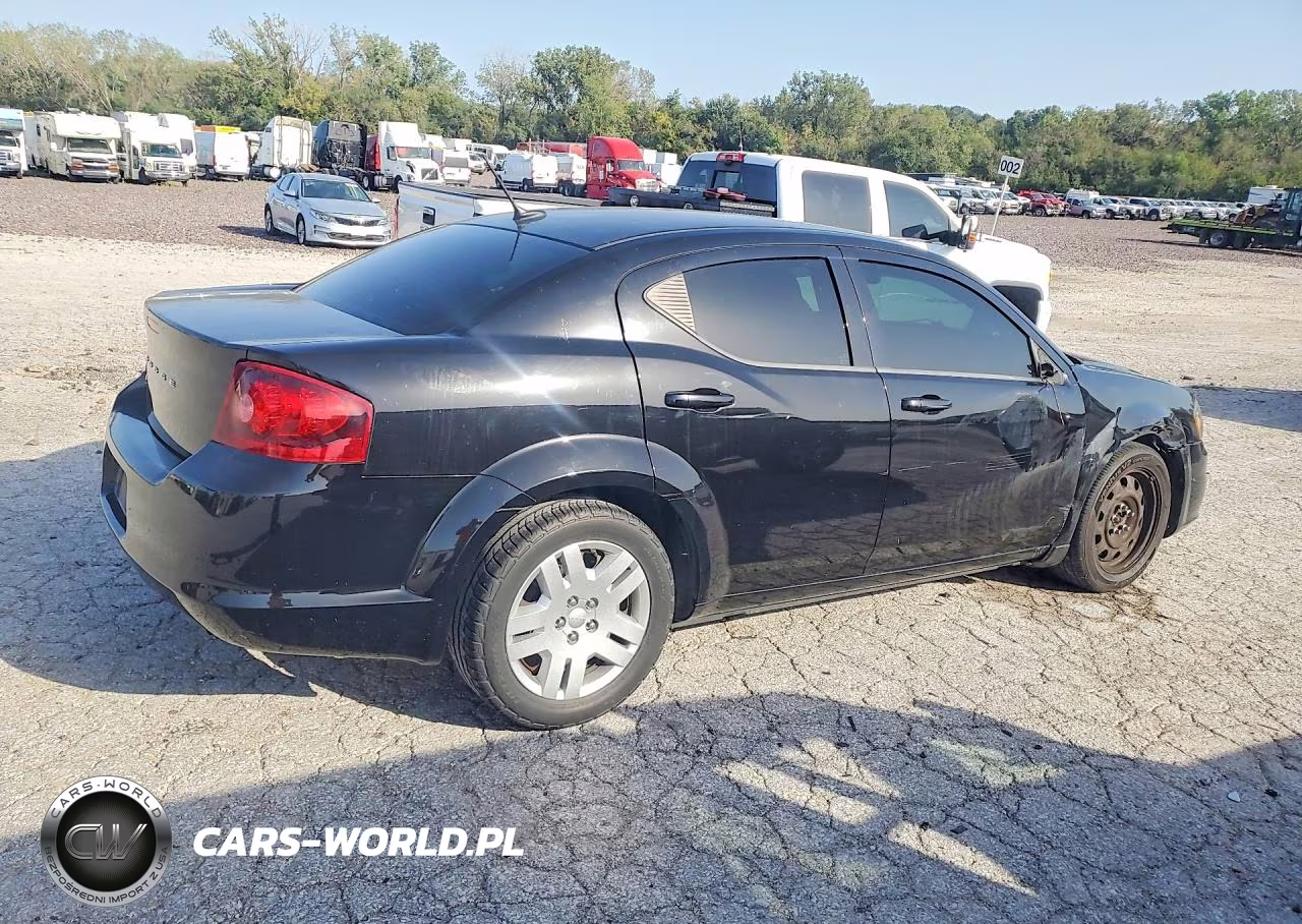 2014 Dodge Avenger Se VIN:1C3CDZAB5EN223722 - 3