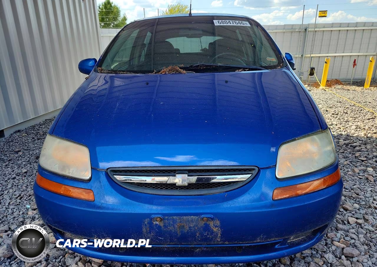 2008 Chevrolet Aveo Base VIN:KL1TD66618B249530 - 5