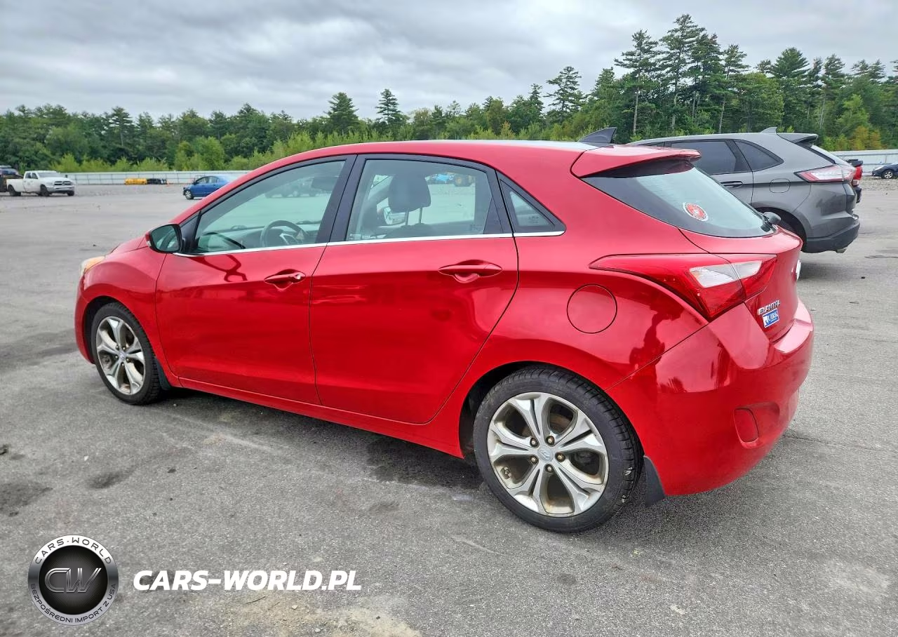 2013 Hyundai Elantra Gt Base VIN:KMHD35LE4DU021053 - 2