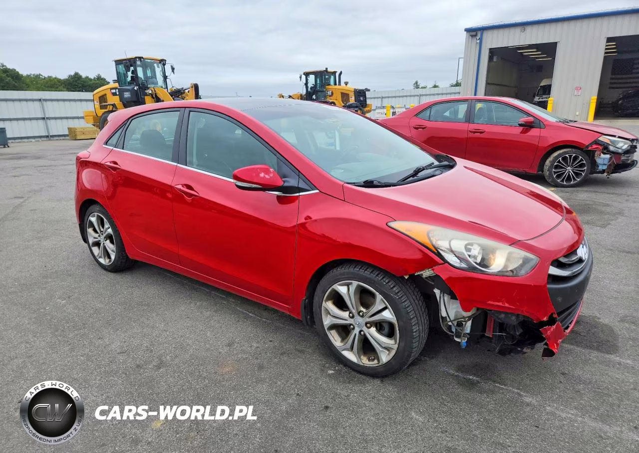 2013 Hyundai Elantra Gt Base VIN:KMHD35LE4DU021053 - 4