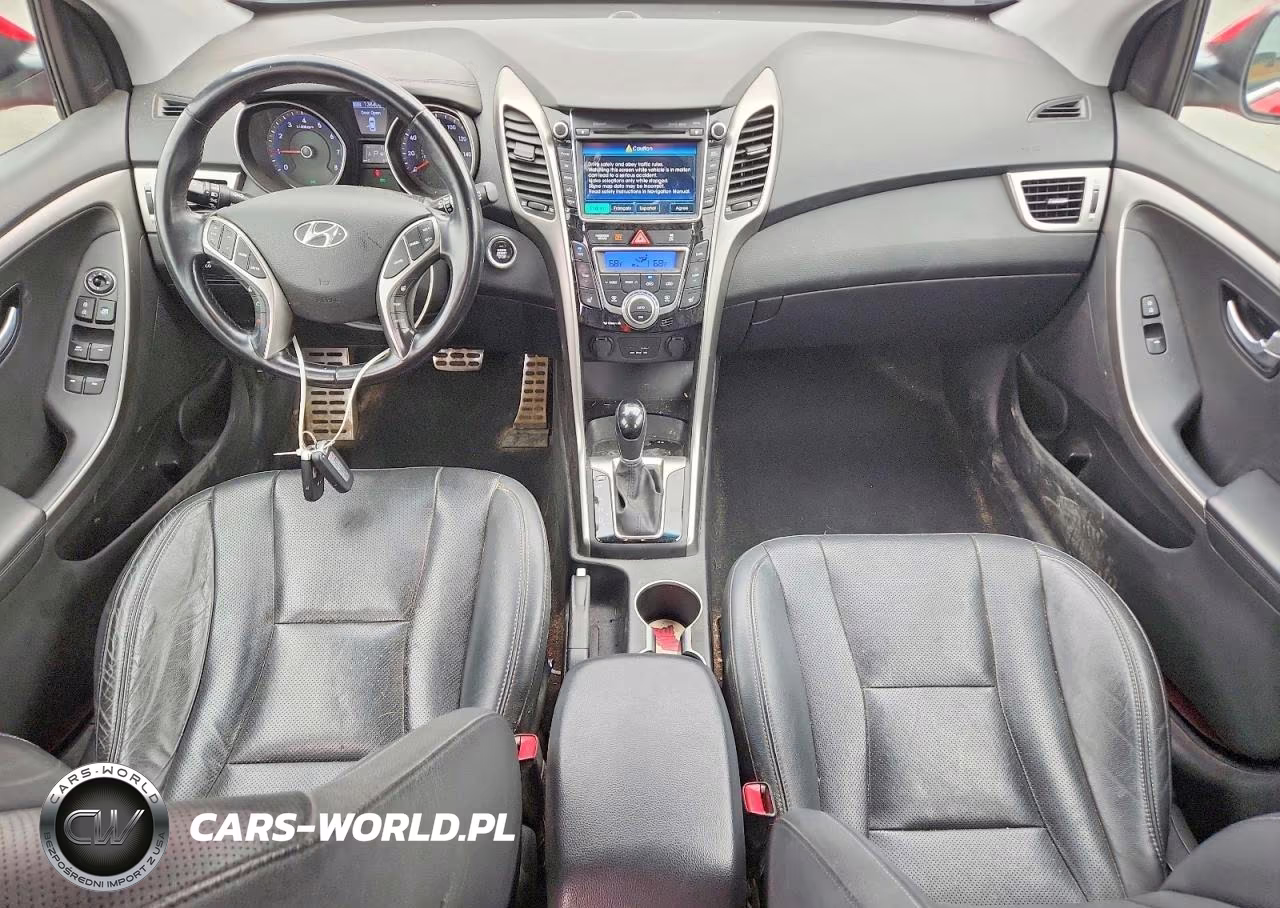 2013 Hyundai Elantra Gt Base VIN:KMHD35LE4DU021053 - 8