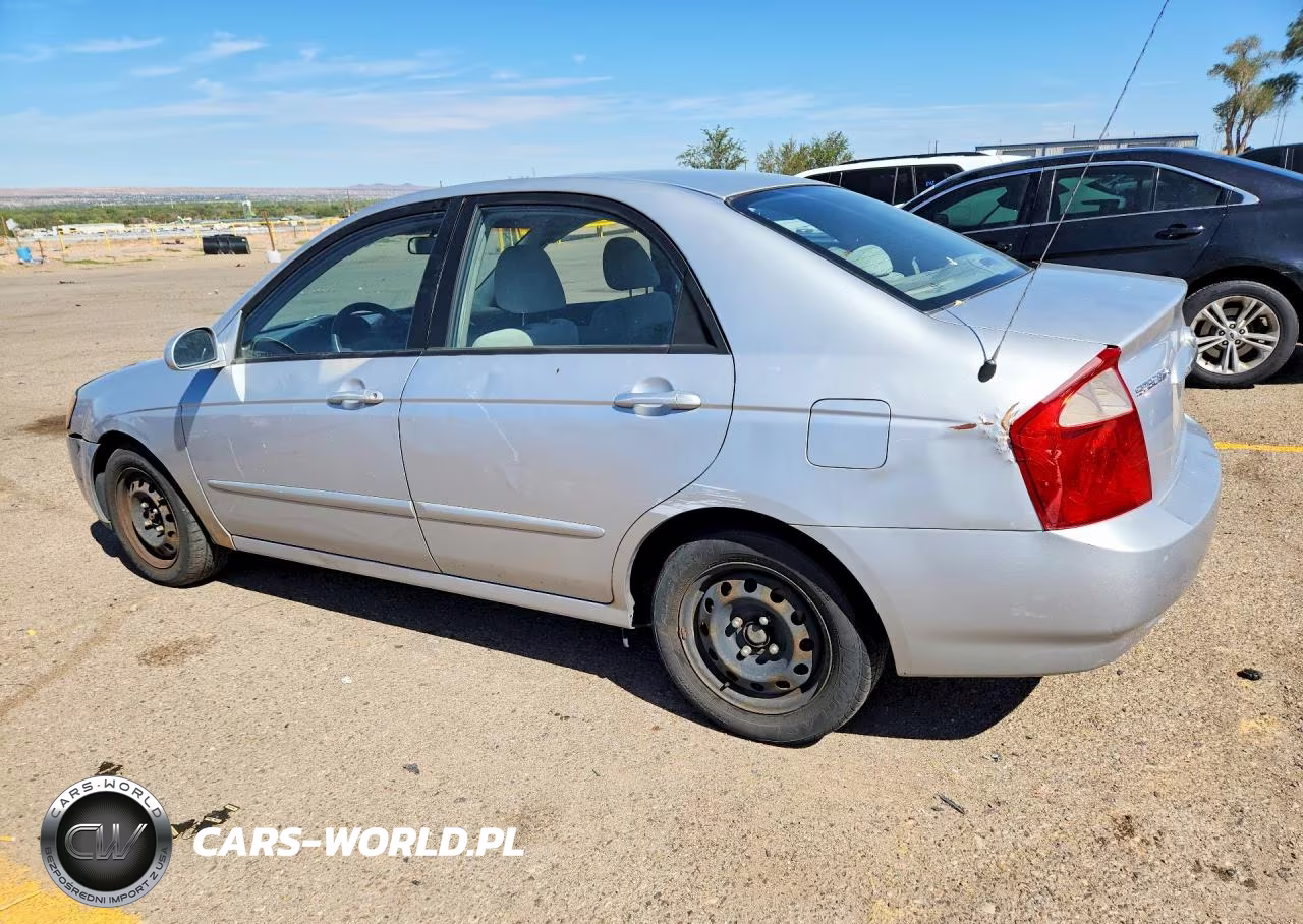 2006 Kia Spectra Ex VIN:KNAFE121465277640 - 2