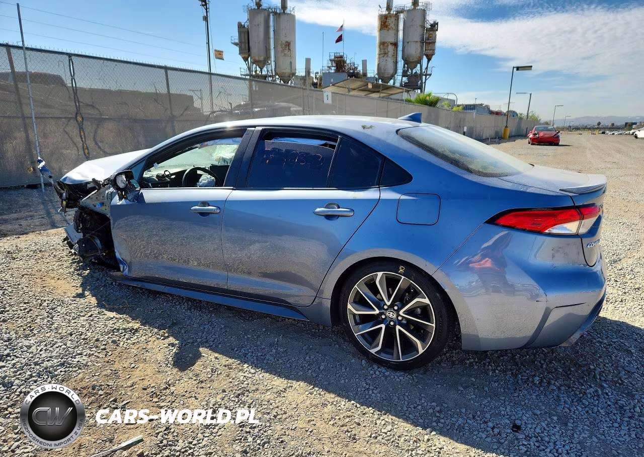 2021 Toyota Corolla Se VIN:JTDP4MCE5MJ057599 - 2
