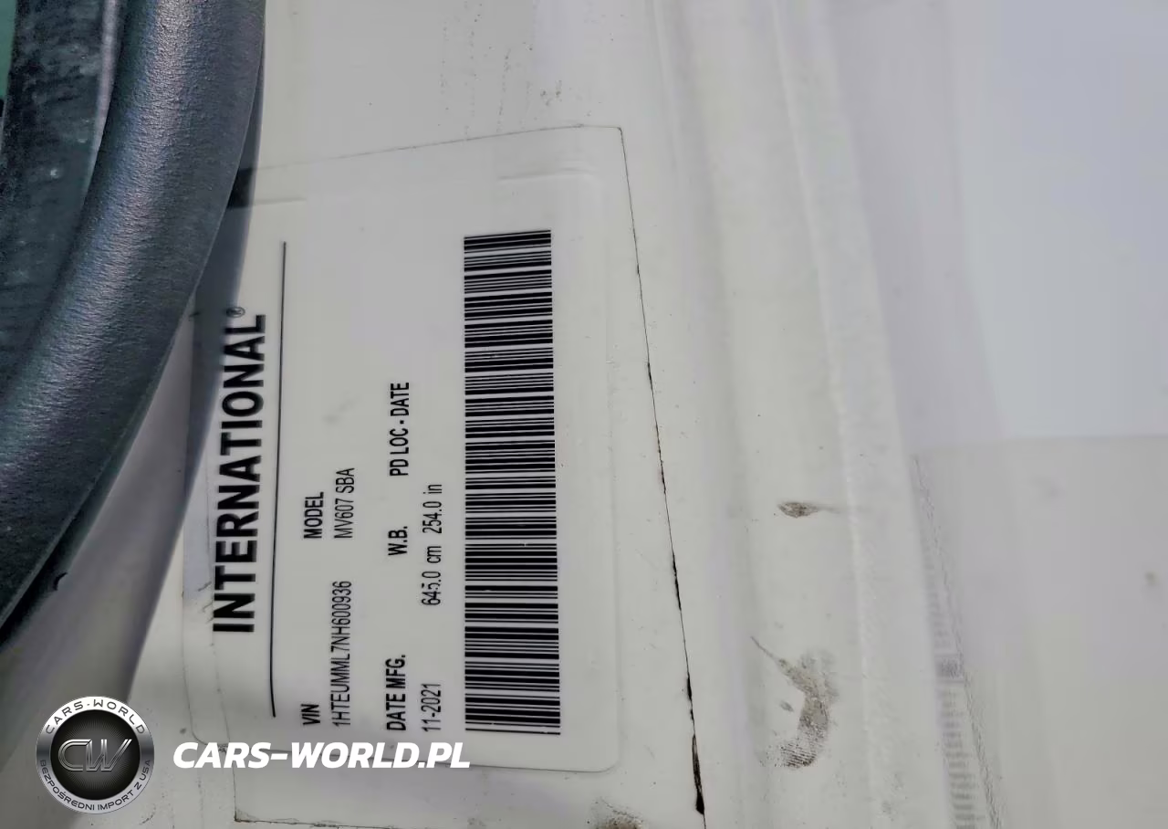 2022 International Mv VIN:1HTEUMML7NH600936 - 13