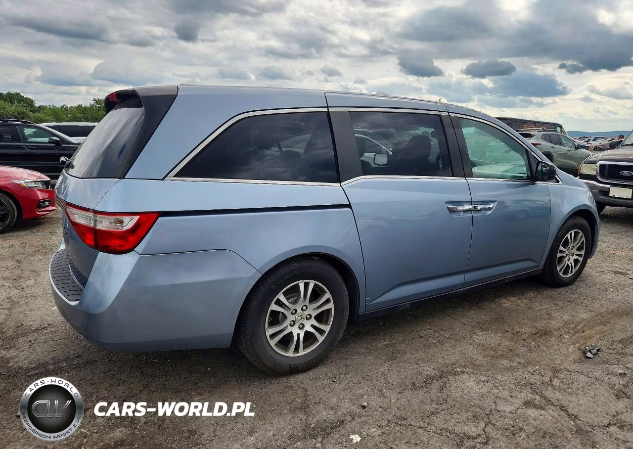 2013 Honda Odyssey Ex-L VIN:5FNRL5H60DB036041 - 3