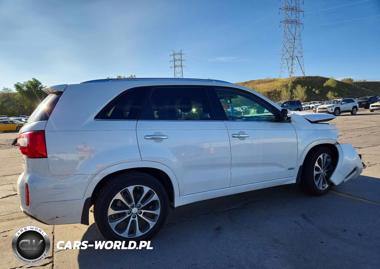 2014 Kia Sorento Sx VIN:5XYKWDA7XEG464649 - 3