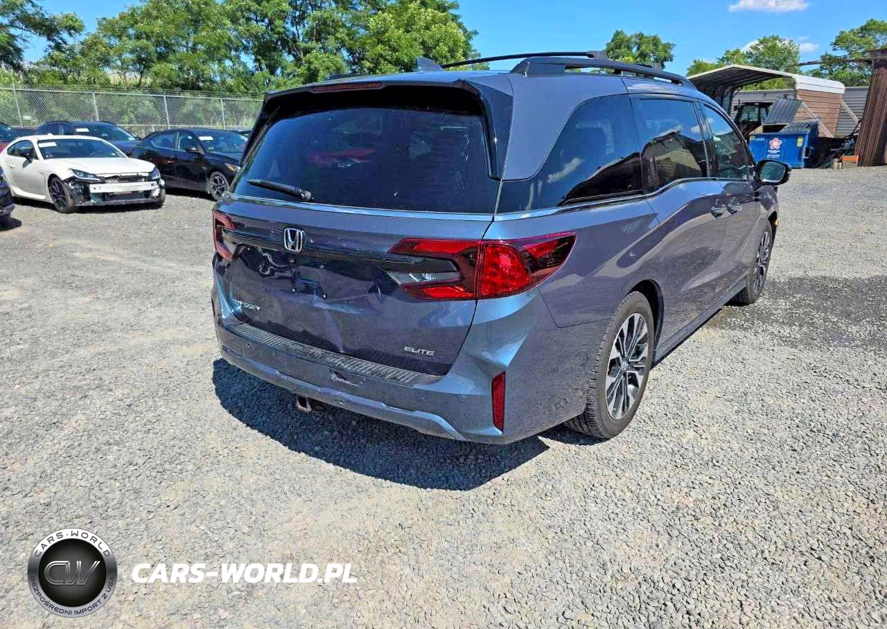 2025 Honda Odyssey Elite VIN:5FNRL6H99SB030901 - 4