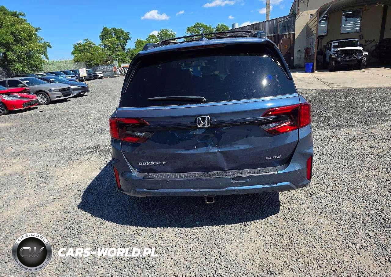 2025 Honda Odyssey Elite VIN:5FNRL6H99SB030901 - 6