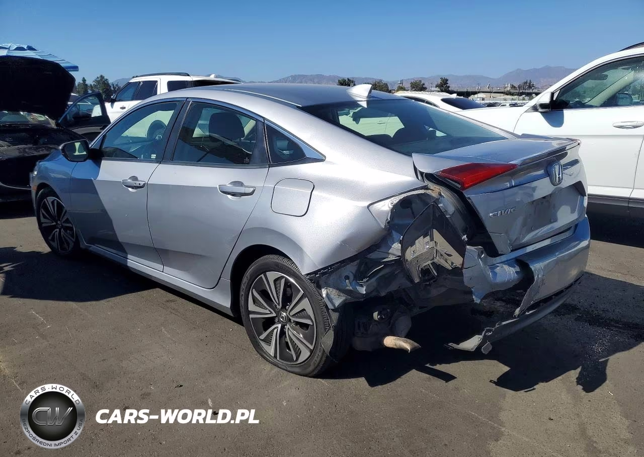 2018 Honda Civic Ex VIN:JHMFC1F30JX041826 - 2