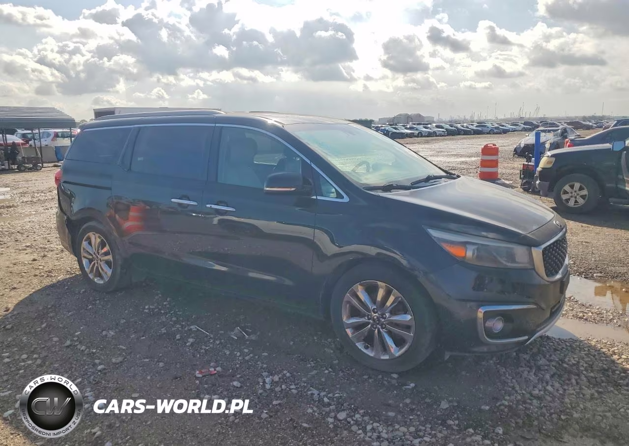 2015 Kia Sedona Sxl VIN:KNDME5C15F6028595 - 4