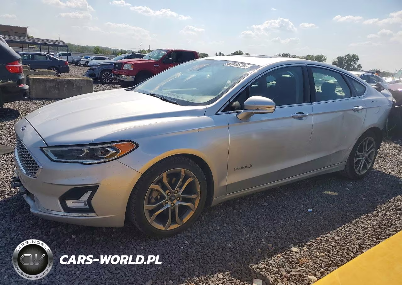 2019 Ford Fusion Titanium VIN:3FA6P0RU2KR241837 - 1