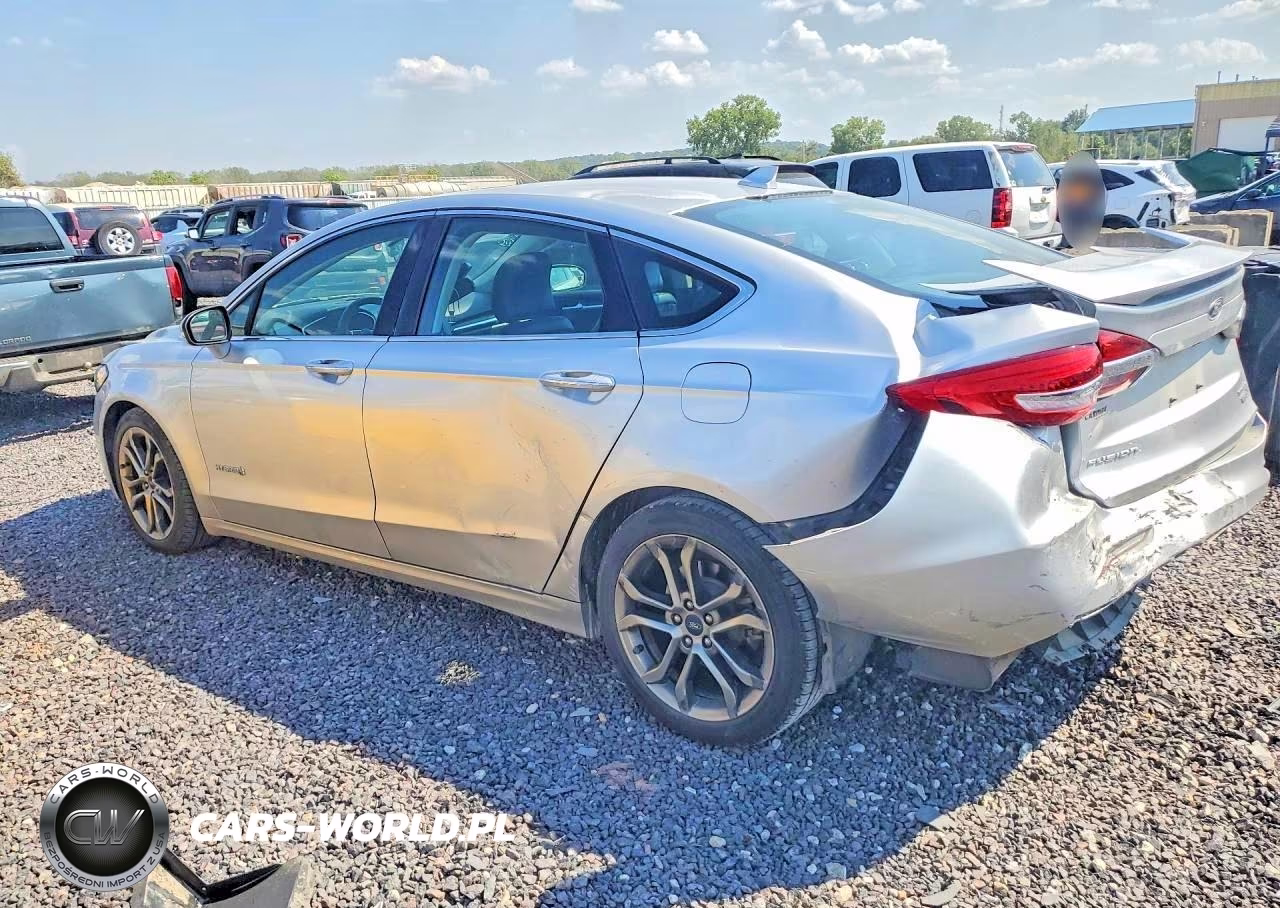 2019 Ford Fusion Titanium VIN:3FA6P0RU2KR241837 - 2