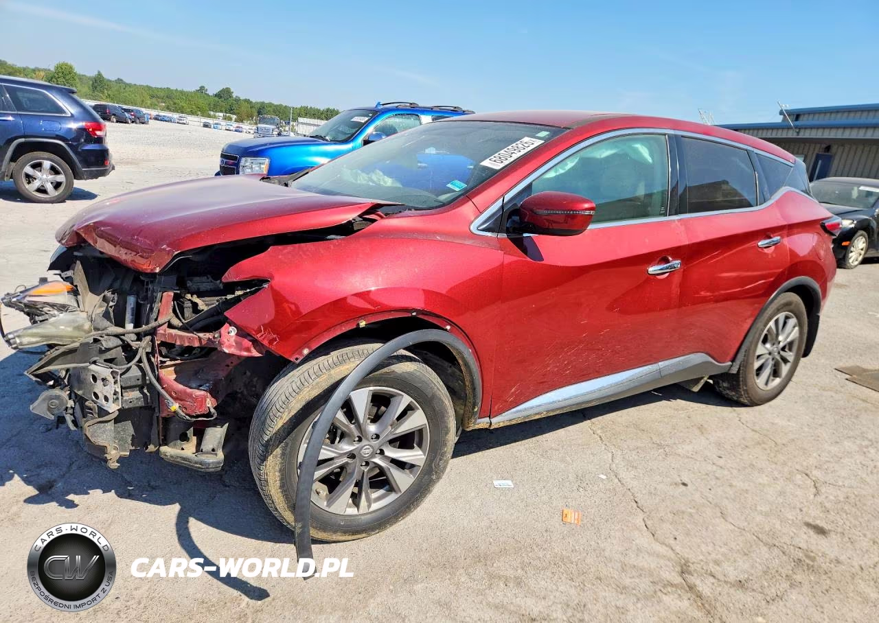2017 Nissan Murano S VIN:5N1AZ2MG0HN141626 - 1