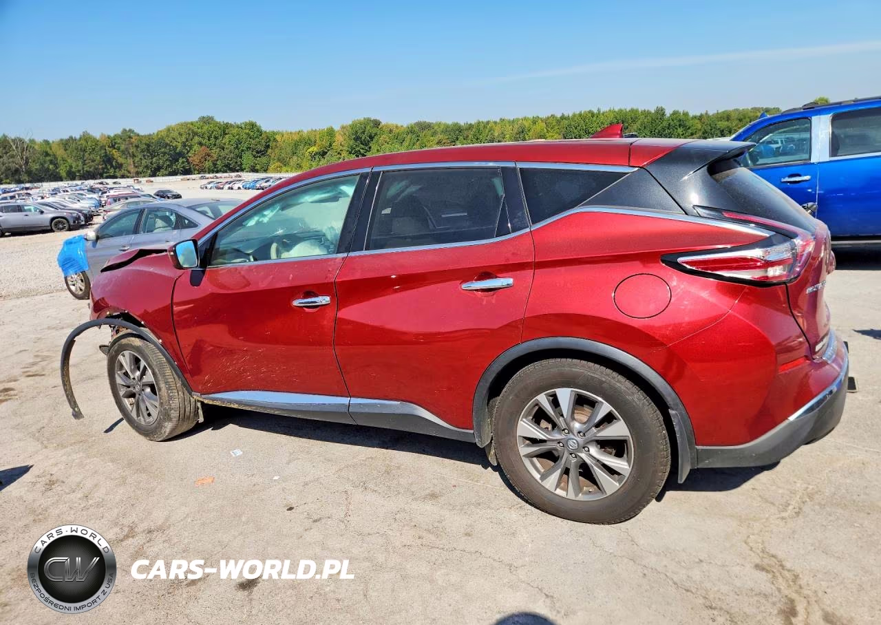 2017 Nissan Murano S VIN:5N1AZ2MG0HN141626 - 2