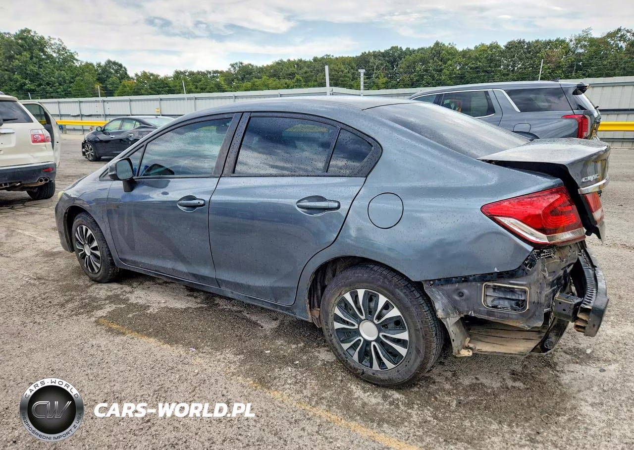 2013 Honda Civic Lx VIN:19XFB2F57DE027258 - 2