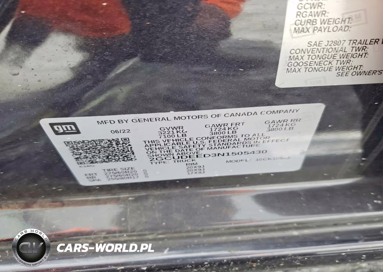 2022 Chevrolet Silverado K1500 Rst VIN:2GCUDEED3N1505430 - 13