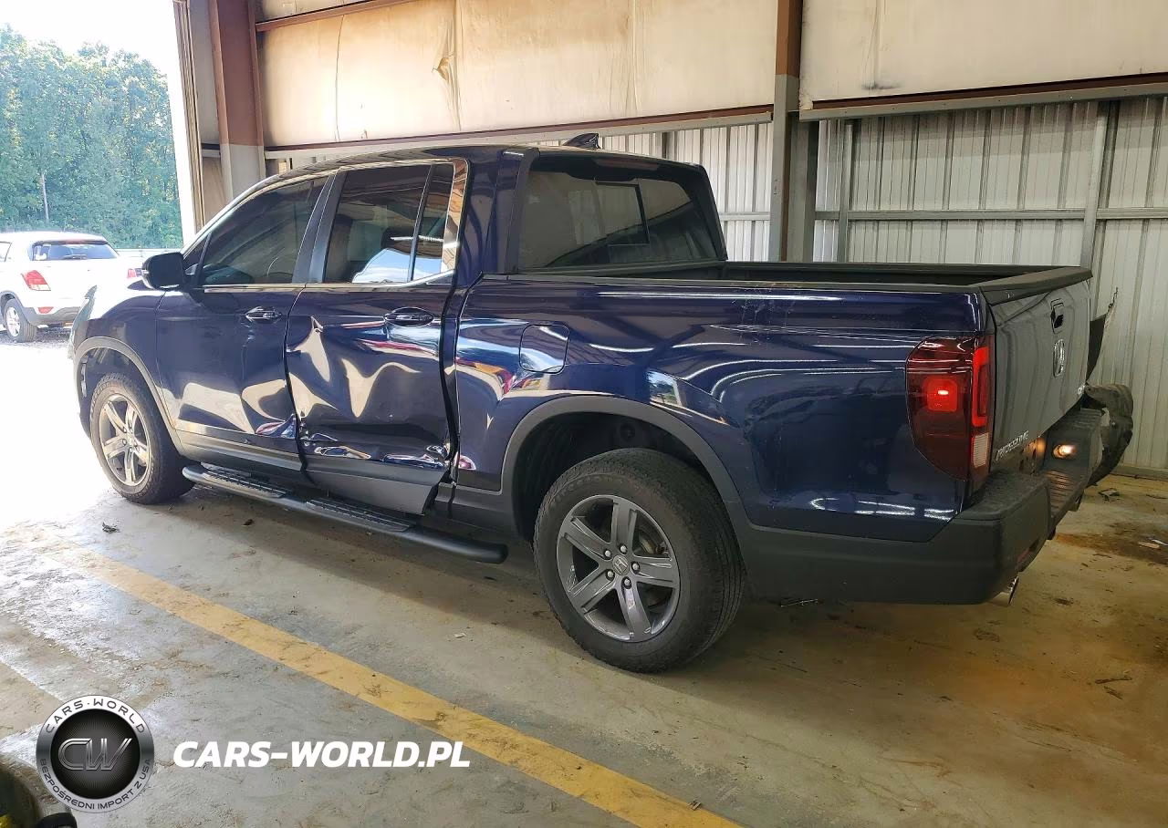 2022 Honda Ridgeline Rtl VIN:5FPYK3F54NB010953 - 2