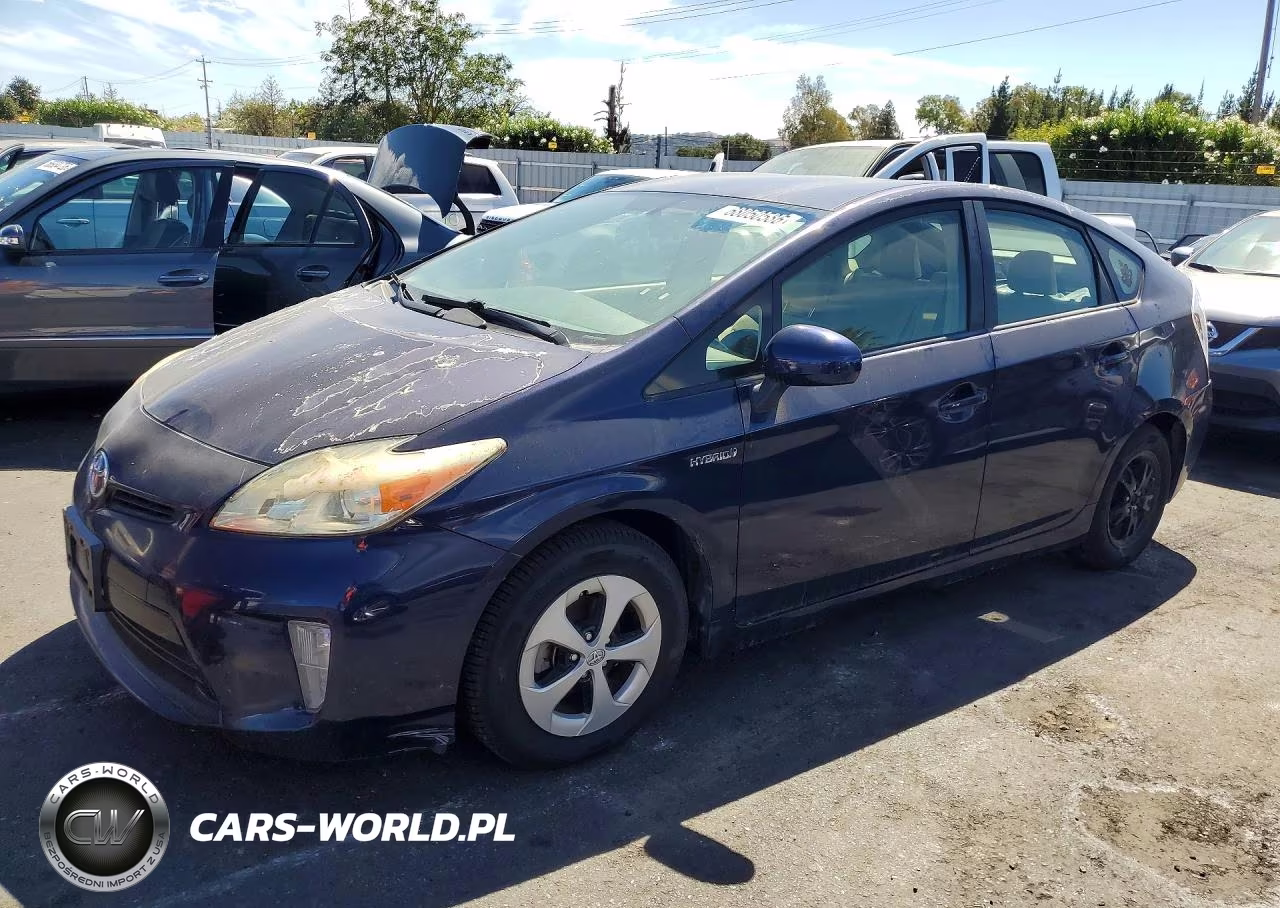 2013 Toyota Prius Three VIN:JTDKN3DU7D0341796 - 1
