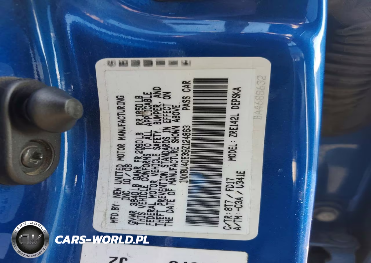 2009 Toyota Corolla S VIN:1NXBU40E39Z124863 - 13