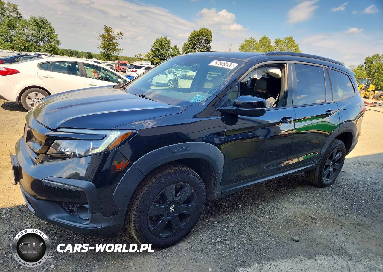 2022 Honda Pilot Trailsport VIN:5FNYF6H85NB067460 - 1