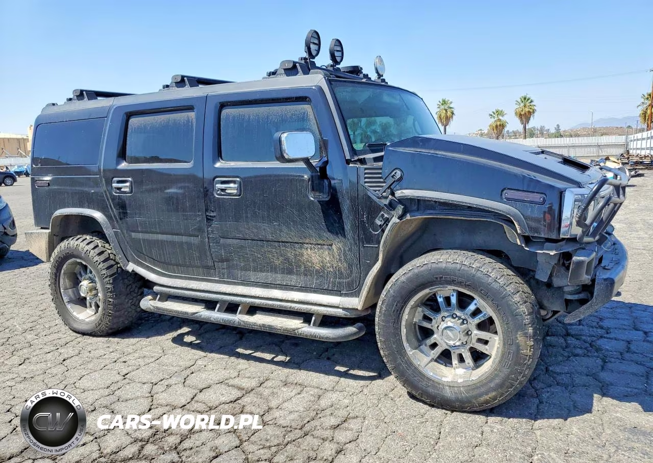2003 Hummer H2 VIN:5GRGN23U63H132744 - 4