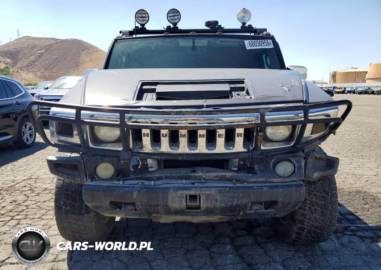 2003 Hummer H2 VIN:5GRGN23U63H132744 - 5