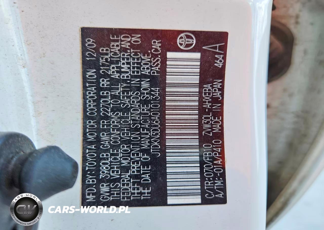 2010 Toyota Prius Ii VIN:JTDKN3DU6A0101344 - 12