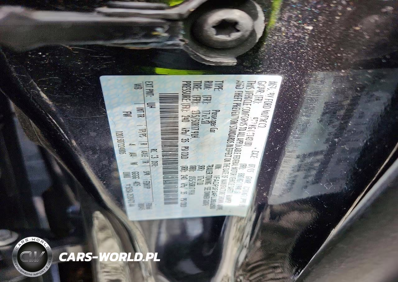 2015 Ford Focus Se VIN:1FADP3F24FL353250 - 12