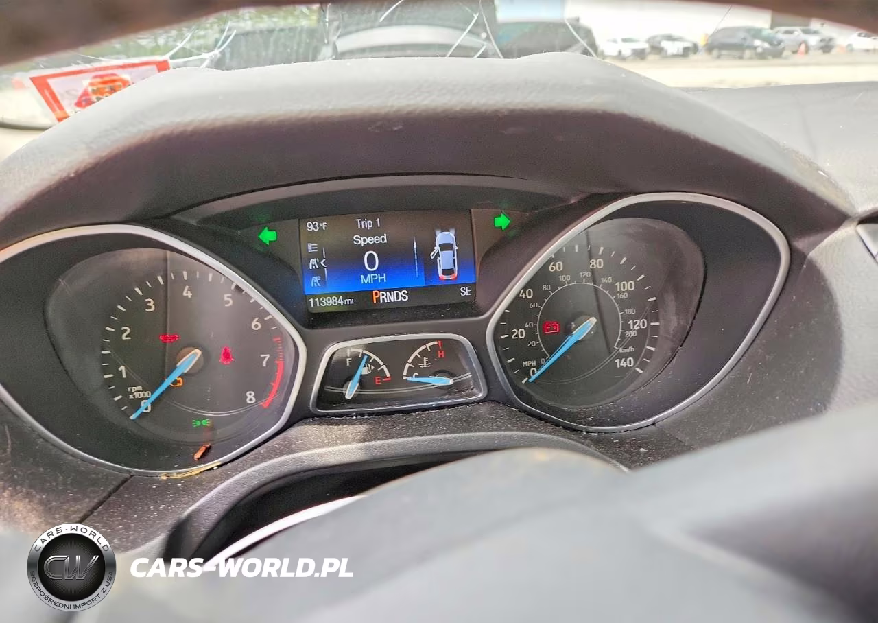2015 Ford Focus Se VIN:1FADP3F24FL353250 - 9