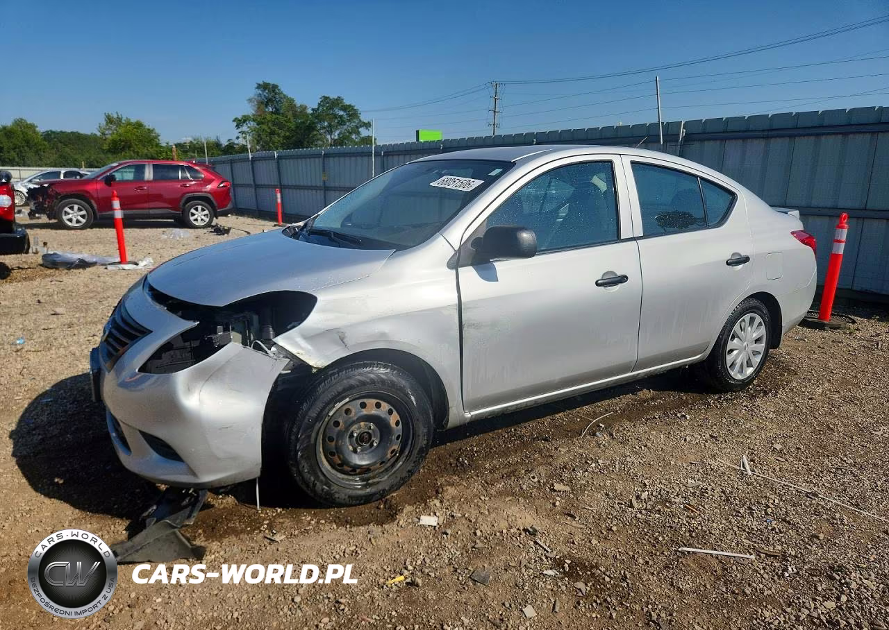 2014 Nissan Versa 1.6 S VIN:3N1CN7AP0EL819820 - 1