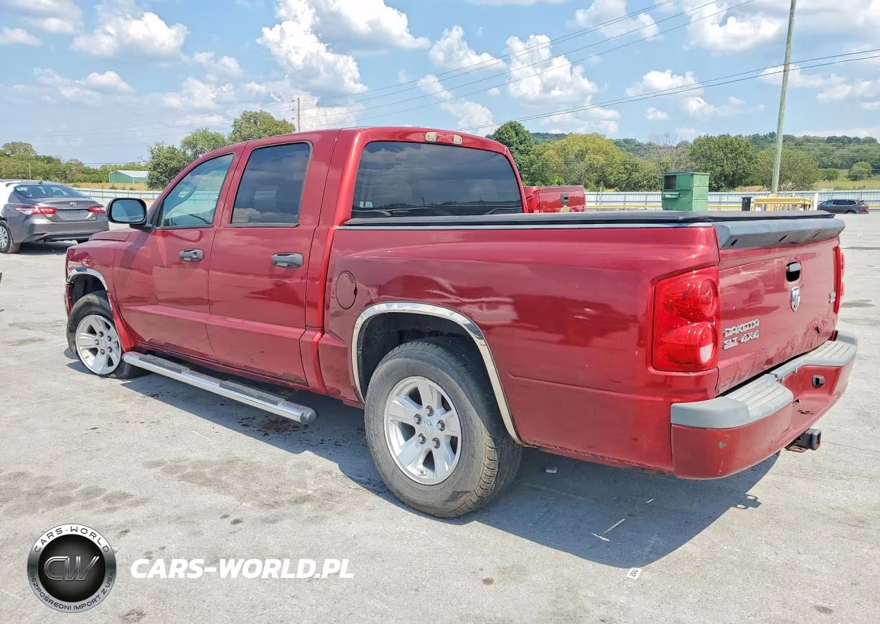 2008 Dodge Dakota Quad Slt VIN:1D7HW48N28S524538 - 2