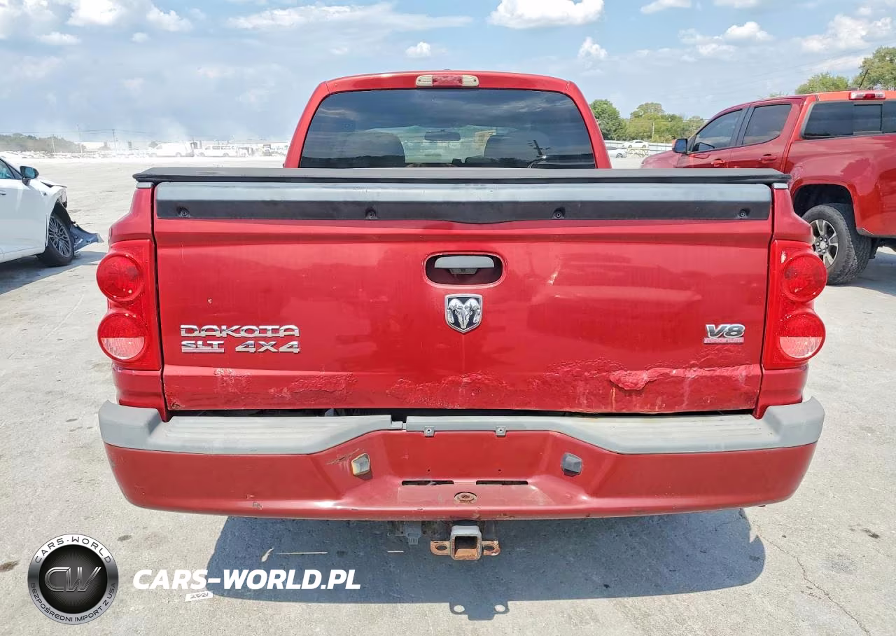 2008 Dodge Dakota Quad Slt VIN:1D7HW48N28S524538 - 6