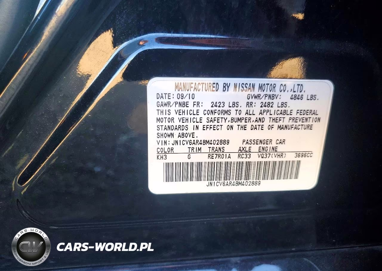 2011 Infiniti G37 Sedan X VIN:JN1CV6AR4BM402889 - 12