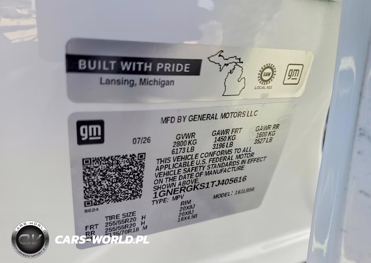 2026 Chevrolet Traverse Lt VIN:1GNERGKS1TJ405616 - 13