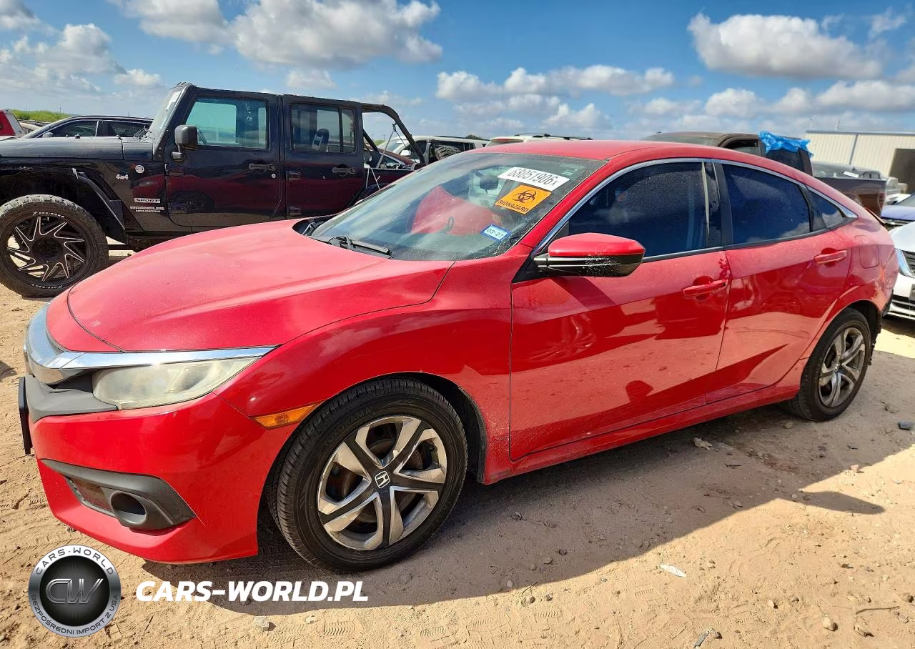 2017 Honda Civic Lx VIN:2HGFC2F62HH503319 - 1