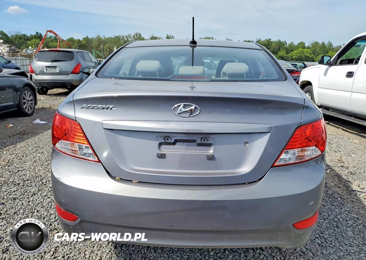 2014 Hyundai Accent Gls VIN:KMHCU4AE1EU761375 - 6