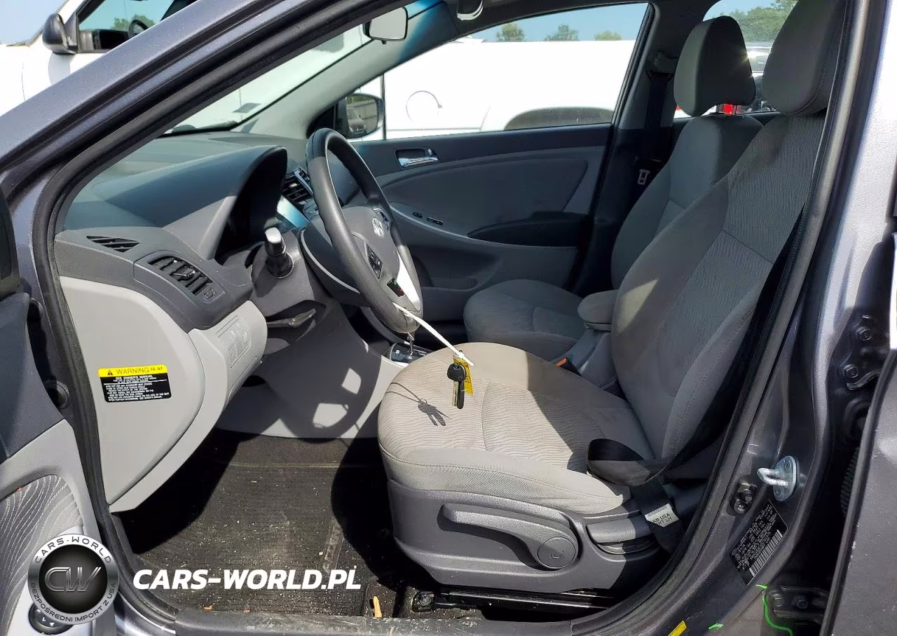 2014 Hyundai Accent Gls VIN:KMHCU4AE1EU761375 - 7