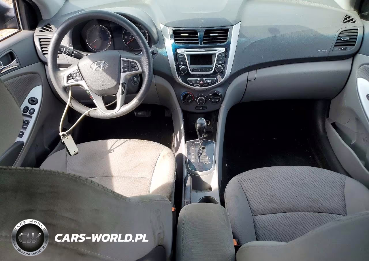 2014 Hyundai Accent Gls VIN:KMHCU4AE1EU761375 - 8