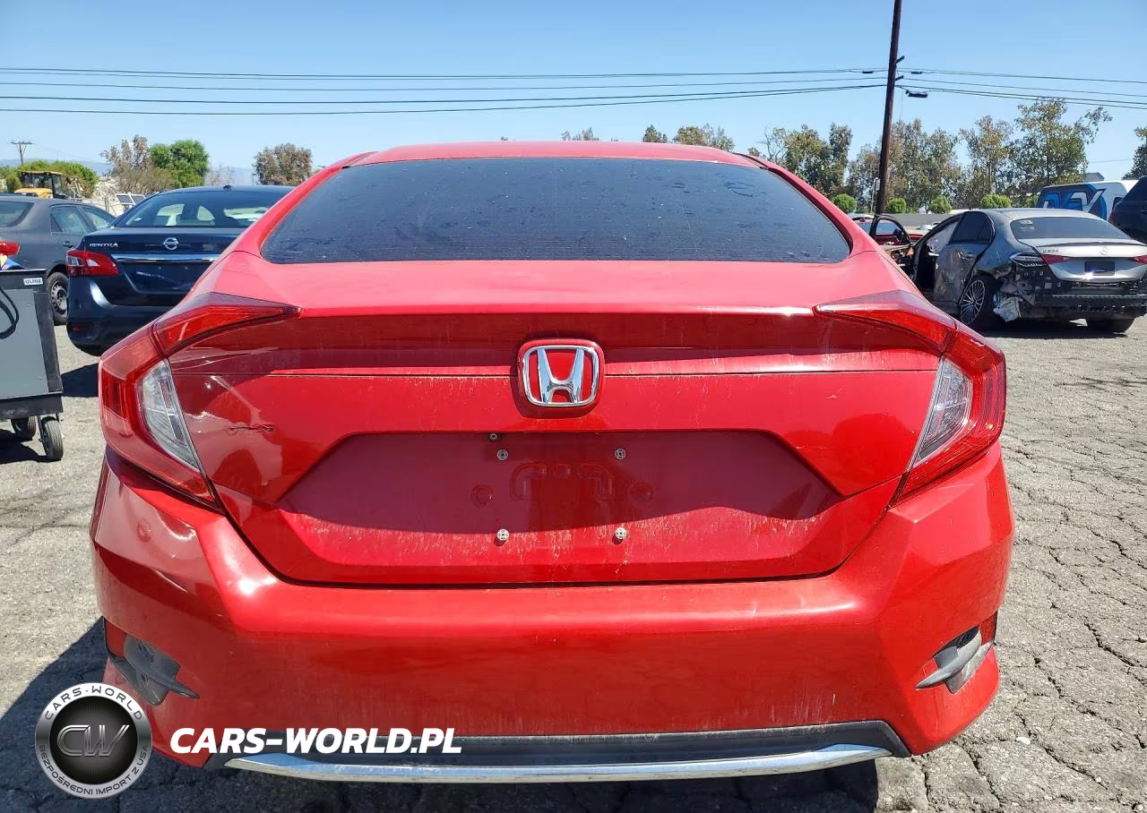 2019 Honda Civic Lx VIN:2HGFC2F6XKH592497 - 6