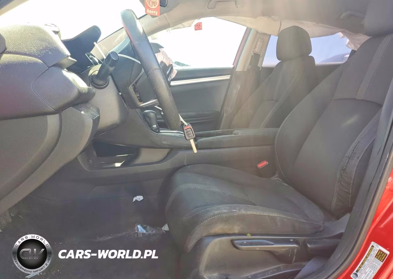 2019 Honda Civic Lx VIN:2HGFC2F6XKH592497 - 7