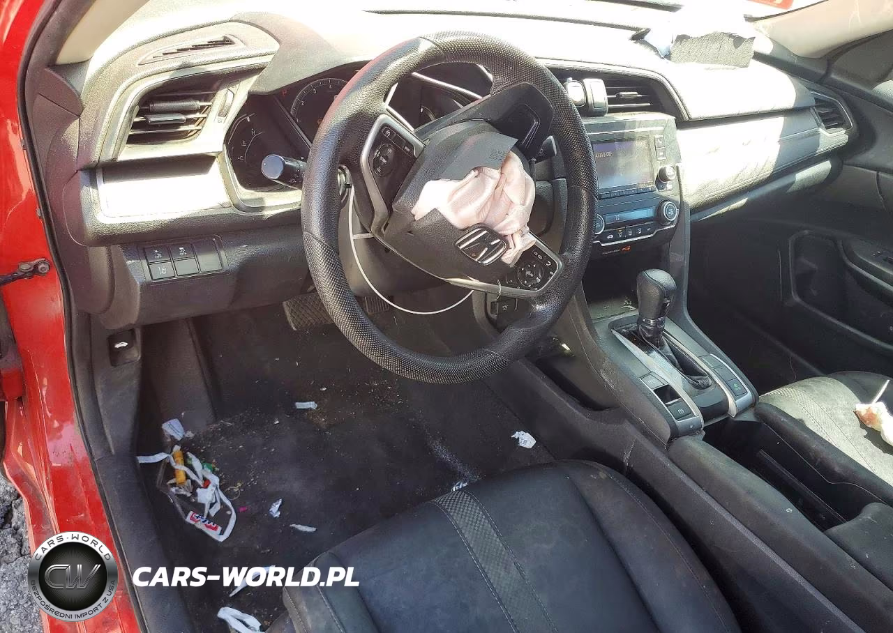 2019 Honda Civic Lx VIN:2HGFC2F6XKH592497 - 8