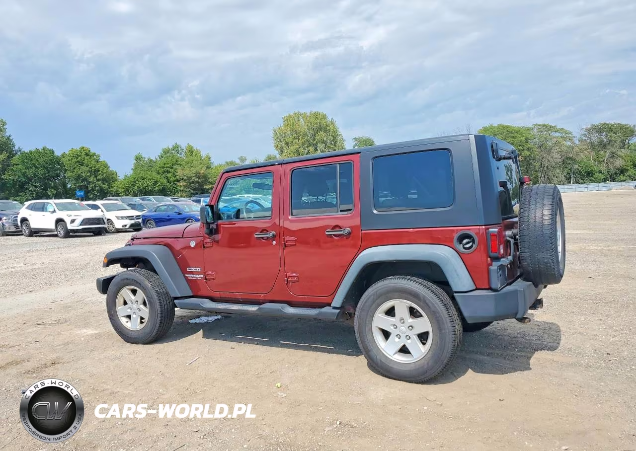 2010 Jeep Wrangler Unlimited Sport VIN:1J4BA3H18AL133085 - 2